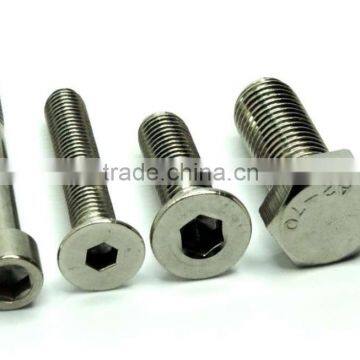 carton steel hex bolt /hexagon socket cap screws