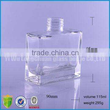 transparent wholesale 100ml aromatherapy reed diffuser glass bottle