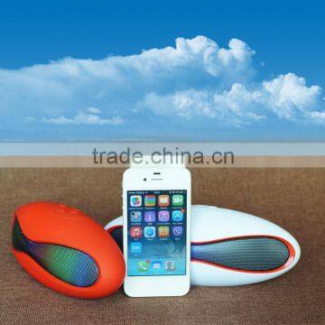 2016 New Products in China Pusle Led Light Portable Colorful Wireless Speaker Bluetooth for Iphone 6 photo-3