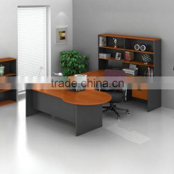 Director table design contemporary executive desk with return