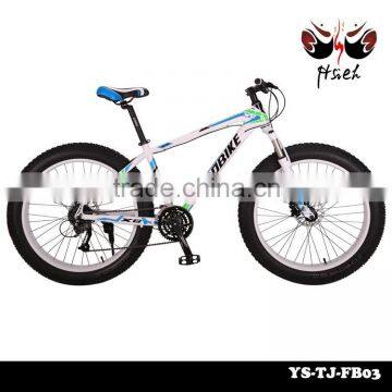 Fat tire 27S mountain snowbike with disc brake