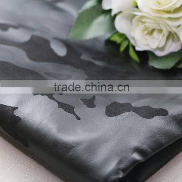 Polyester Softextile Fabric Printing 100 Polyester pu Coating Fabric pu Coated Fabric photo-3