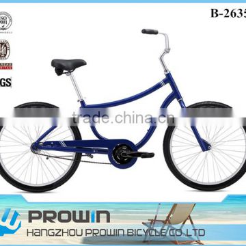 2016 single speed 26 inch beach cruiser bike/crusier bicycle beach crusier bike/26 beach cruiser bicycle frames (PW-B26351)