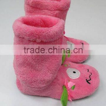 Lady Coral Fleece Fancy Indoor Boots Stocks photo-4