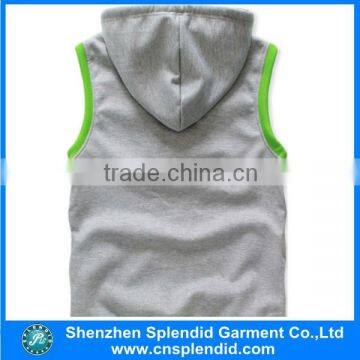 Custom Hoodie Manufacturer Hoody Jacket Sleeveless Hoodie for Kids photo-2