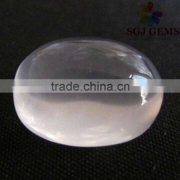 Natural Gemstone Cabochon-AAA GEM Grade Rose Quartz Oval Cabochon 15X20mm