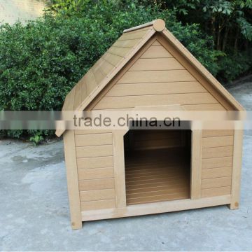 fashion design PS wooden pet house/dog kennel