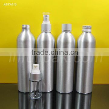 250ml Silver Natural Cosmetic Aluminum bottle