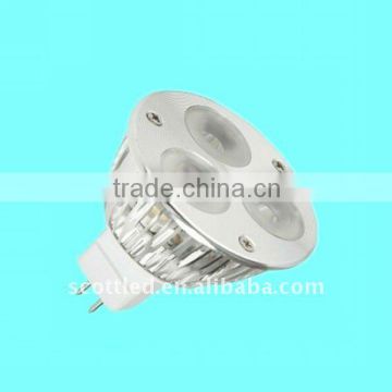 3*1W led spotlight;MR16 base