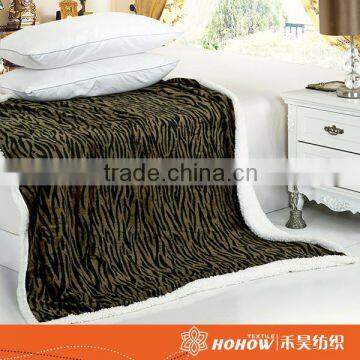 2 Ply 100% Polyester Polar Fleece Microfiber Blanket photo-3