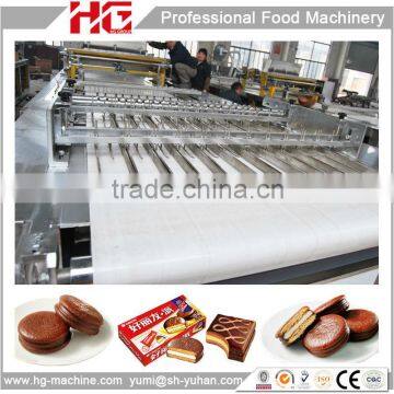 totally automatic custard sandwich cake equipment