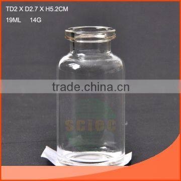 19ml Clear Glass Reagent Bottle