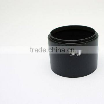 Universal 49mm Metal Telephoto Lens Hood for Digital Camera photo-3