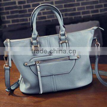 New style fashion PU leather handbag for ladies