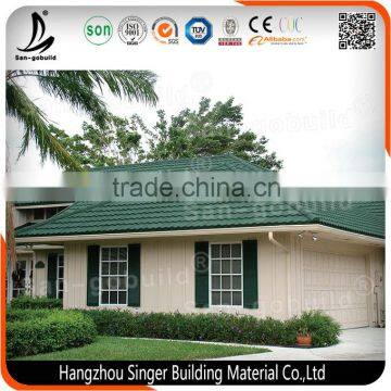 High Quality Alum Type Chinese Roof Tile, 0.4mm Steel Slate Roof Tiles for Sale photo-5