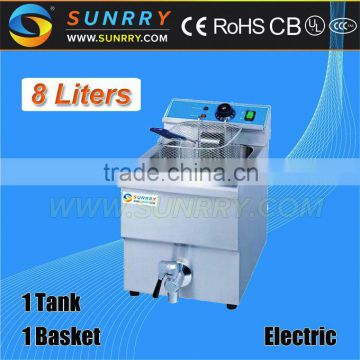 Commercial electric deep fryer for chips fryer machine from malaysia