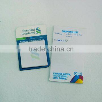Custom made design notepad with pen custom printing a4 notepad with clip