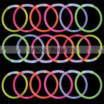 Hot Selling High Quality Neon Glow Sticks/8'' glow stick bracelets/glow stick bracelet