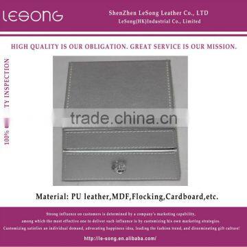 Trapezoidal Jewelry Box With Mirror