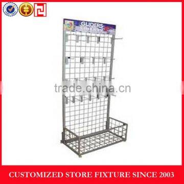 Wire sock display stand for retail