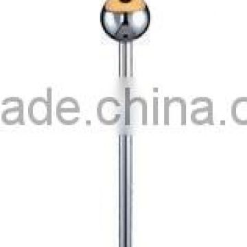 modern simple america style floor lamp with metal chrome ball for decoration