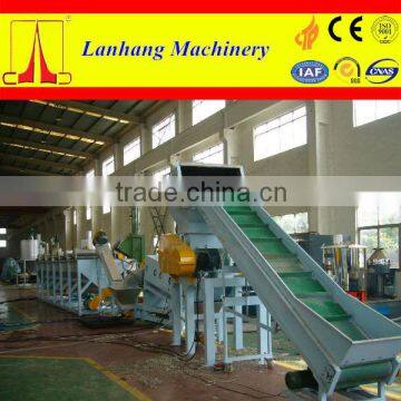 PP PE waste film washing crushing line