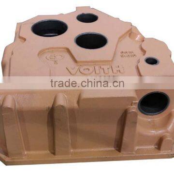 high quality railway train cast iron gearbox mechanical housing