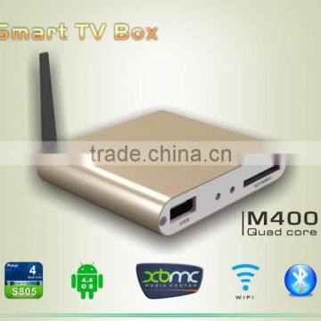 Amlogic S805 android smart tv box quad core 1GB RAM 8GB ROM H.265 android 4.4 tv player