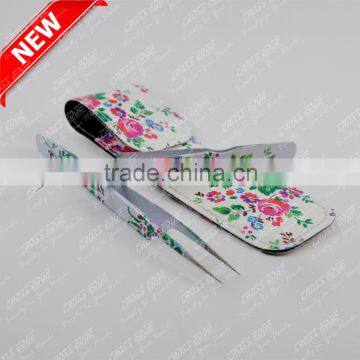 Flowers Eyelash Extension Tweezers Set