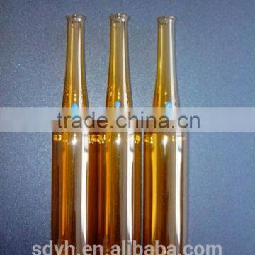 10ml amber glass ampoule with color point,type B,type C