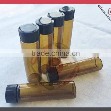 oil glass vial, food grade glass vials for all kinds oil with cone liner cap