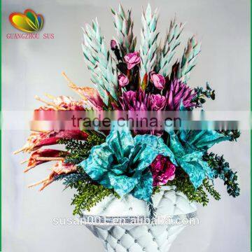 Wedding decoration artificial flower silk artificial floral high simulationartificial flower arrangement