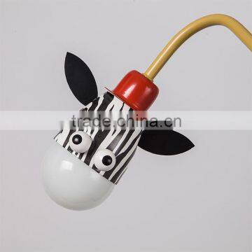 Hot Selling Acrylic Lampshade Wall Lamps Iron Frame Animals Design Children Wall Lights for Bedroom photo-4