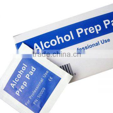 Disinfecting Alcohol Swab/70% isopropyl alcohol prep pad