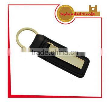 high quality Blank leather keychain