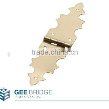 Solid Brass Ornamental Hinge