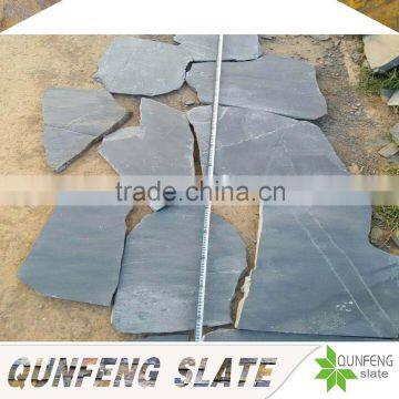 black stone floor outdoor slate stepping stones