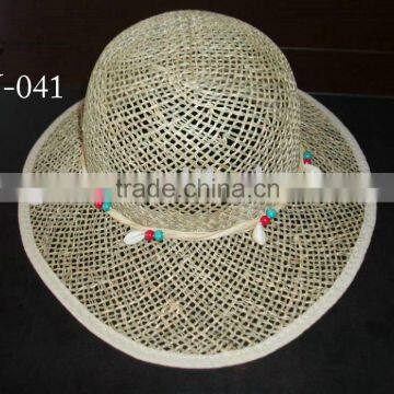 seagrass straw,straw hat