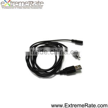 1.5M length 2 in 1 USB charging cable play cable lead for PS4 controller