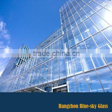 4mm-19mm tempered glass for building