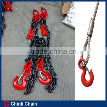 Best Selling 2015 New G80 Hoist Lifting Chain Sling With Hook