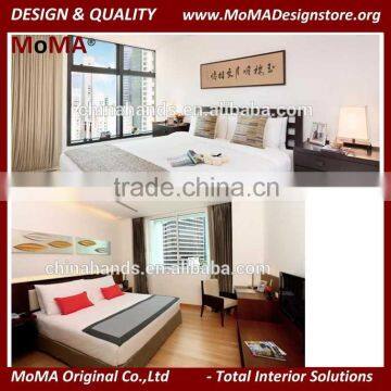 (MA2603H) Chinese Style Antique Hotel Furniture Hotel Bedroom Design