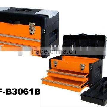 Steel tool box with drawer