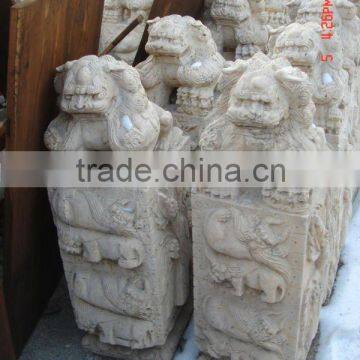 stone animal carving