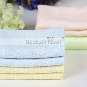 Grace Bamboo fiber beauty small squares towel baby bamboo charcoal small towel