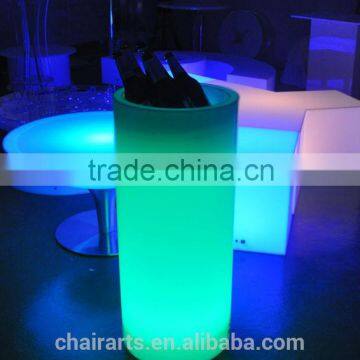 shanghai event rental party acrylic LED Ice Barrel Beverage Refreshments Cold