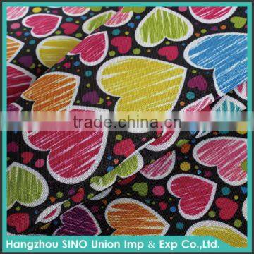 Hot sale print 300D*300D WR PU POLYESTER fabric bags wholesale