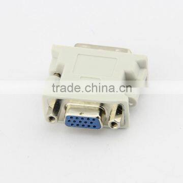 DVI 24+5 Male Converter to 15 Pin VGA Female