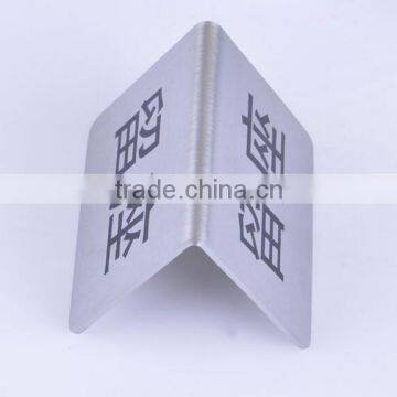 Customized Simple Style Restaurant Stainless Steel Table Menu or Number Holders Supplier's Choice photo-3
