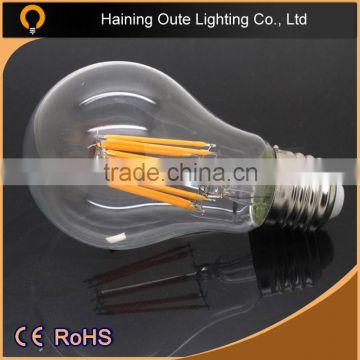 Alibaba A60 10W E27 Led Filament Lamp Bulbs A19 10W Led Filament Edison Lamp                        
                                                                Most Popular